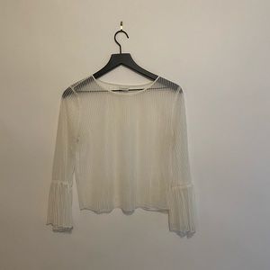 White Opaque Top